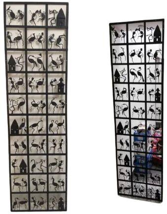 Handcrafted Bastar Iron Jali Panel, Feature : High Strength, Corrosion Proof, Attractive Designs