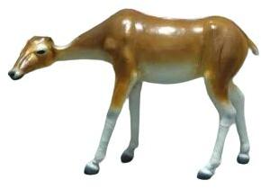 Handmade Leather Brown Cow Showpiece, For Home Decor, Style : Antique