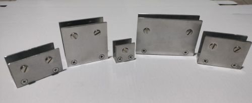 Nariya Polished Stainless Steel Square Bracket, Packaging Type : Paper Box