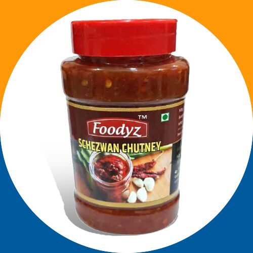 Red Foodyz 250gm Schezwan Chutney, For Hotel, Restaurant, Purity : 100%