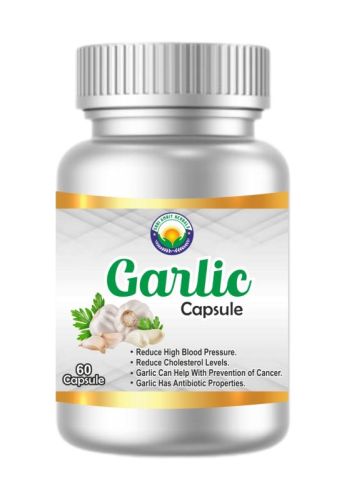 White Garlic Capsule, For Supplement Diet, Reduce High Blood Pressure, Speciality : Long Shelf Life