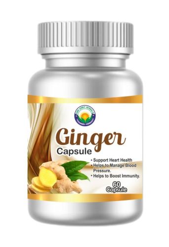 White Ginger Capsule, For Supplement Diet, Weight Loss, Speciality : Reduce Inflammation