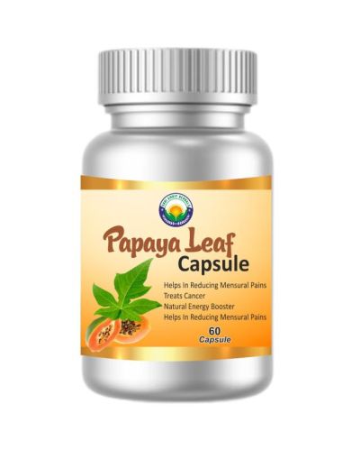 Papaya Leaf Capsule, Grade : Herbal