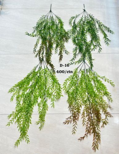 Plastic Artificial Bamboo Falling Bunch, For Decoration, Decorative Purpose