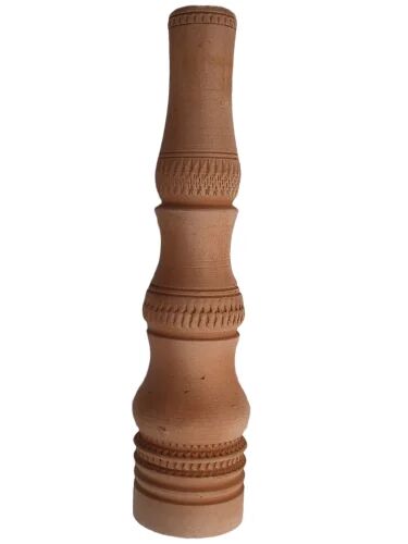 7 Inch Brown Clay Smoking Chillum, Feature : Aesthetic Look, Durable, Easy To Carry, Scratch Resistance