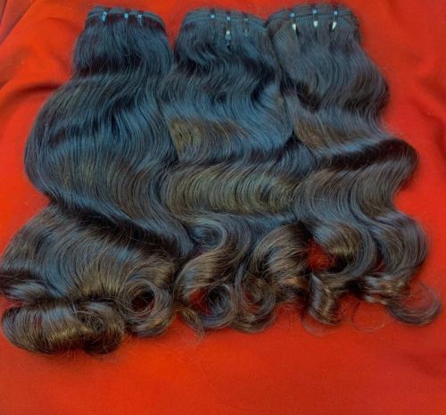 Black Raw Hair, For Parlour, Personal