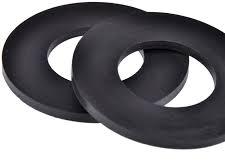 Black Round Plain Rubber Gaskets, For Automobile