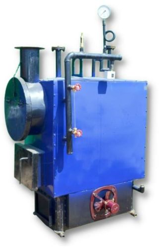 Blue Electric Mild Steel Automatic Steam Boiler Machine, Voltage : 220V