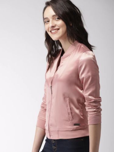 Full Sleeves Cotton Ladies Plain Jacket, Technics : Machine Made