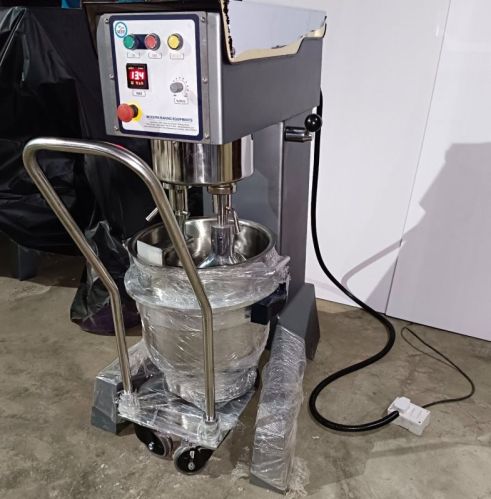 Mbe Stainless Steel Planetary Mixer Mpm60ltr, Width : 750