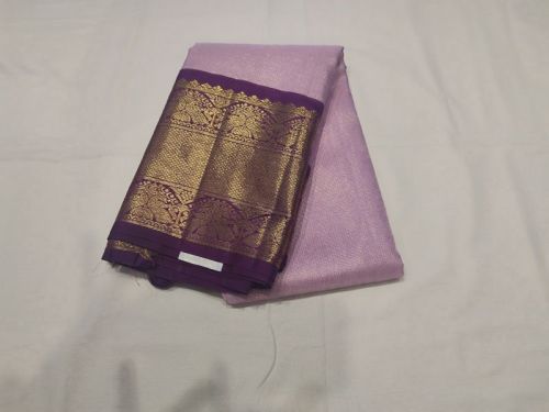 Party Wear Kanchipuram Silk Saree, Speciality : Dry Cleaning