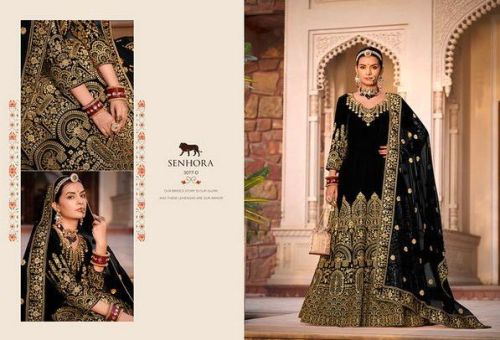 Embroidered Riwayaat Lehenga Choli, Size : S To XL