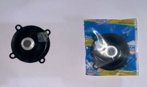 Round Vacuum Rubber Diaphragm, Color : Black