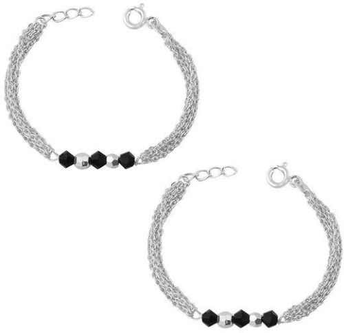 Polished Kids Silver Bracelets, Size : Standard