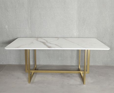 Rectangle Plain Modular Dining Table, For Living Room Hall Office, Size : 72*36*30 Inch