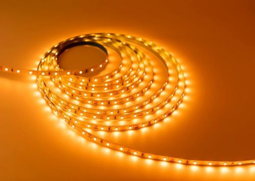 AC 120 -300 V Stream LED Strip Light, For Decoration, Mall, Color : Golden