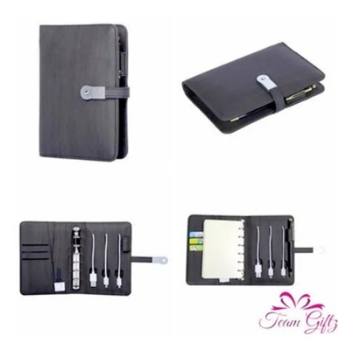 Rectangular Power Bank Diary, Color : Grey