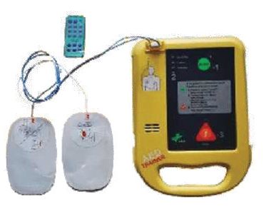 Black 220V Rectangular Aluminium External Defibrillator, Certification : CE Certified