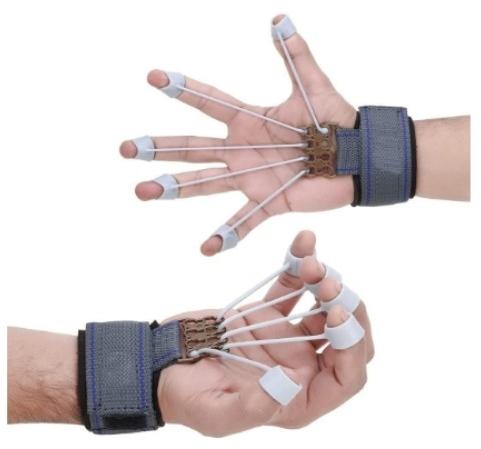 Oval Alloy Steel Mapache Finger Exerciser, Packaging Type : Box