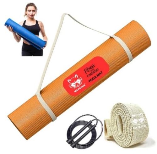 Mapache Orange Premium Series EVA Yoga Mat