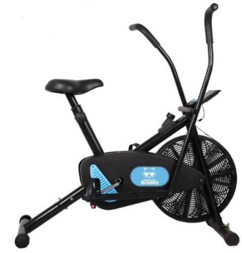 Mapache Signo Airbike Exercise Cycle, For Gym, Color : Black