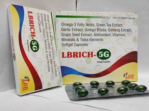 Lbrich 5G Capsules, Grade Standard : Medicine Grade