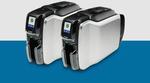Automatic PVC Zebra ZC300 Card Printer