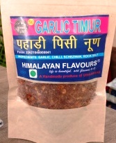 Brown Garlic Timur Pahadi Pisi Noon, For Cooking, Human Consumption, Feature : Low Sodium, Purity