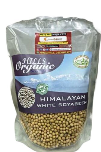 Seed Hills Organic Himalayan White Soya Bean, For Cooking, Packaging Type : Plastic Pack