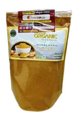 Yellow Organic Himalayan Turmeric Powder, For Cooking, Packaging Type : Stand Up Pouch