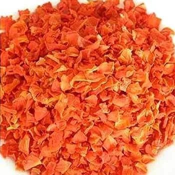 Orange Dried Carrot Flakes, For Juice, Pickle, Style : Preserved