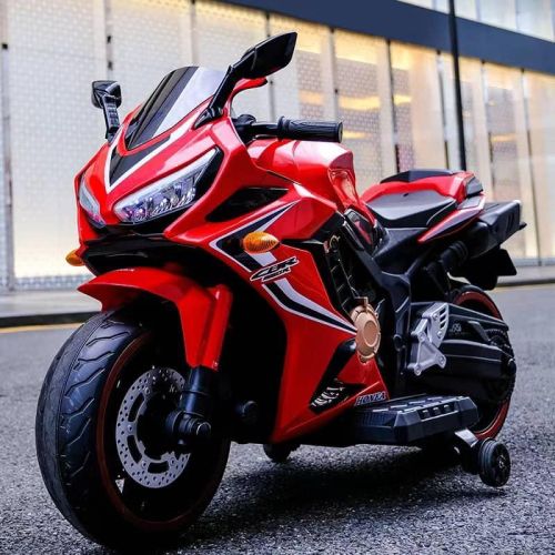 Black CBR Kids Battery Operated Bike, Feature : Attractive Look