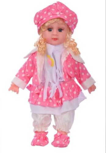 Pink Plastic Baby Doll, For Gifting, Feature : Durable, Fine Finish, Shiny Look