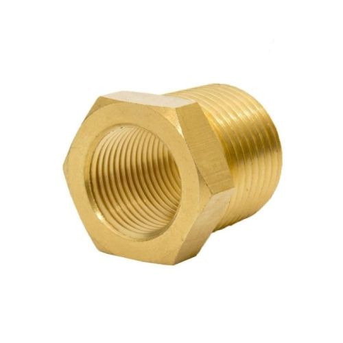 Golden Polished Brass Reducing Bush, For Pipe Fittings, Packaging Type : Plastic Packet