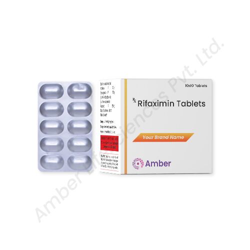 Rifaximin Tablets, For Gastro, Packaging Type : Blister