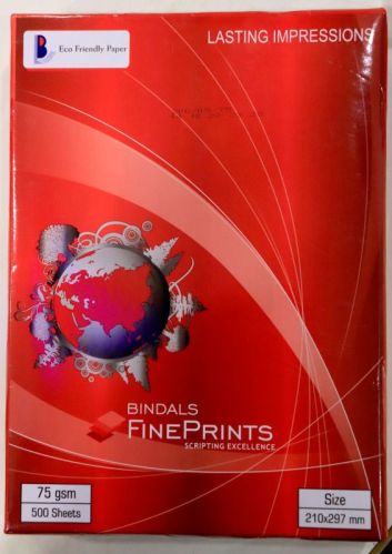 Bindals Fine Prints A4 Size Paper, Size : 210x297 Mm