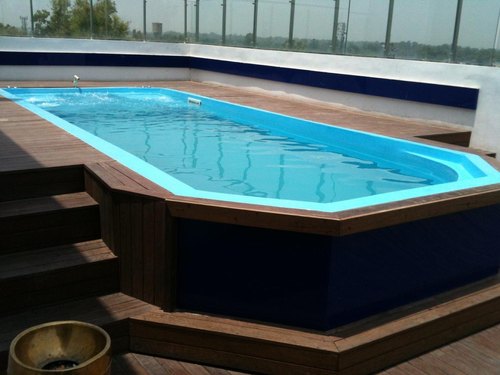 Polished Prefab Swimming Pool, Shape : Rectangular