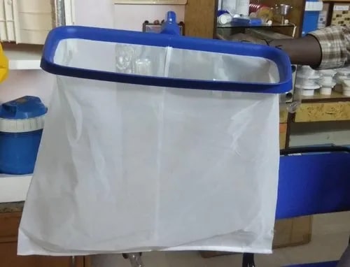 Blue Polished Plastic Swimming Pool Leaf Skimmer, Style : Mesh