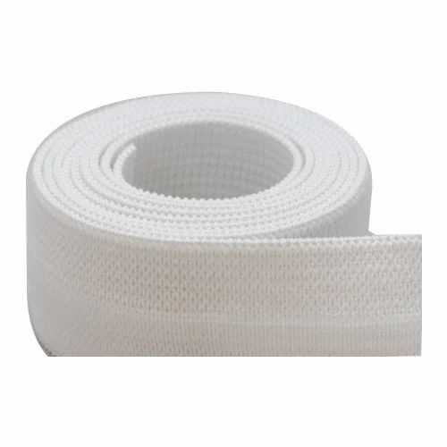 1.25 Inch Woven Elastic Tape, For Making Garments, Color : White