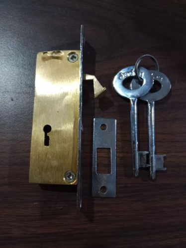 Non Coated Brass Entrance Lock