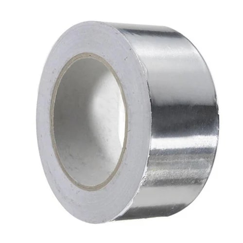 Silver Aluminum Foil Tape, For Industrial, Width : 96 Mm