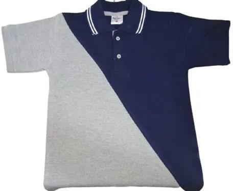 Short Sleeve Polyester Boys School T-Shirts