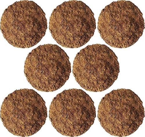 Brown Cow Dung Cake, Shape : Circular