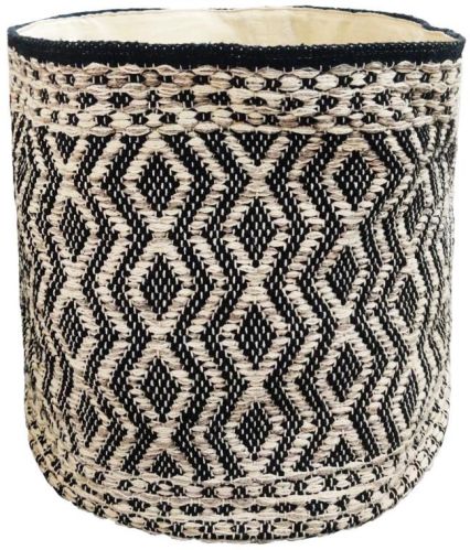 Black / Natural SEI-B-2378 Hand Woven Baskets