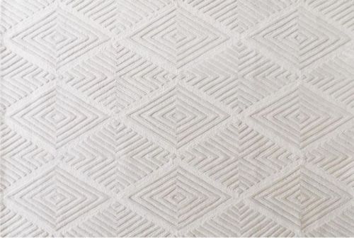 Wool SEI-C-1077 Hand Tufted Rug, Color : Ivory