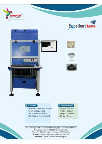 Diamond Cutting Machine, Automatic Grade : Automatic