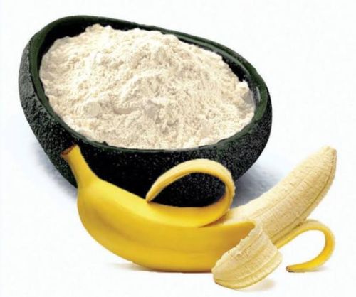 LOTUS HERBAL Natural Dried Banana Powder, Packaging Size : 1kg