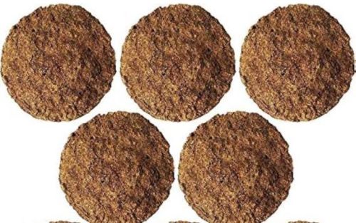 LOTUS HERBAL cow dung cake, Color : Brown