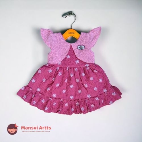 Printed Polyester Baby Frocks, Occasion : Party Wear
