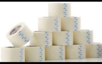 Microporous Surgical Tape, Color : White, Packaging Type : Paper Box